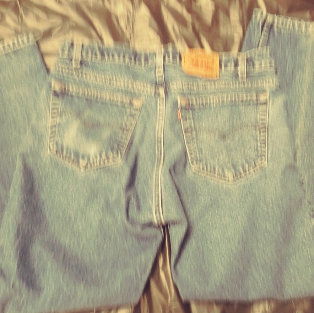 Mens 505 levis 36x32 zippper fly